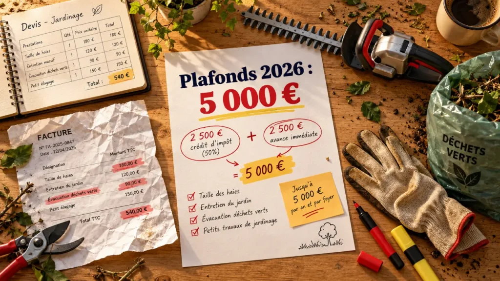 Crédit d’impôt jardinage supprimé : ne confondez pas baisse du plafond et fin de l’avantage