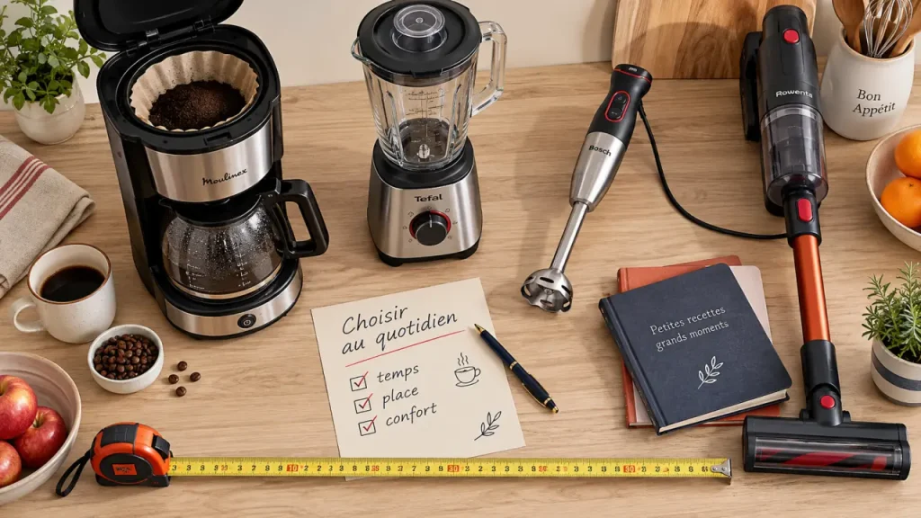 Petit électroménager : critères pour choisir au quotidien